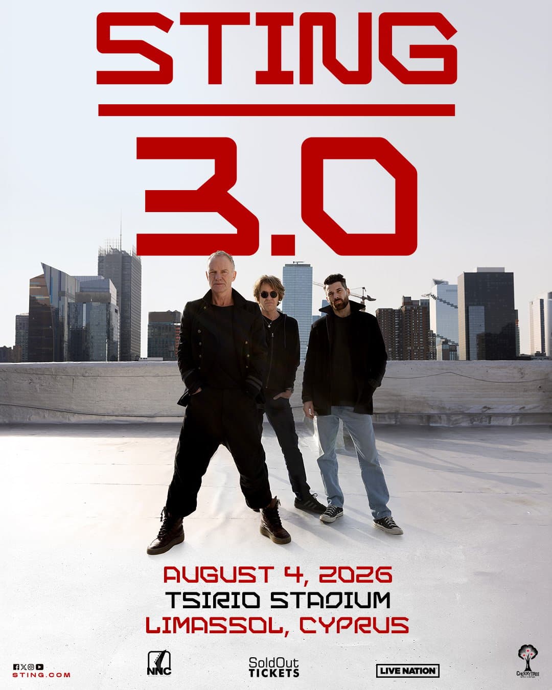 STING 3.0 WORLD TOUR - LIVE IN CYPRUS