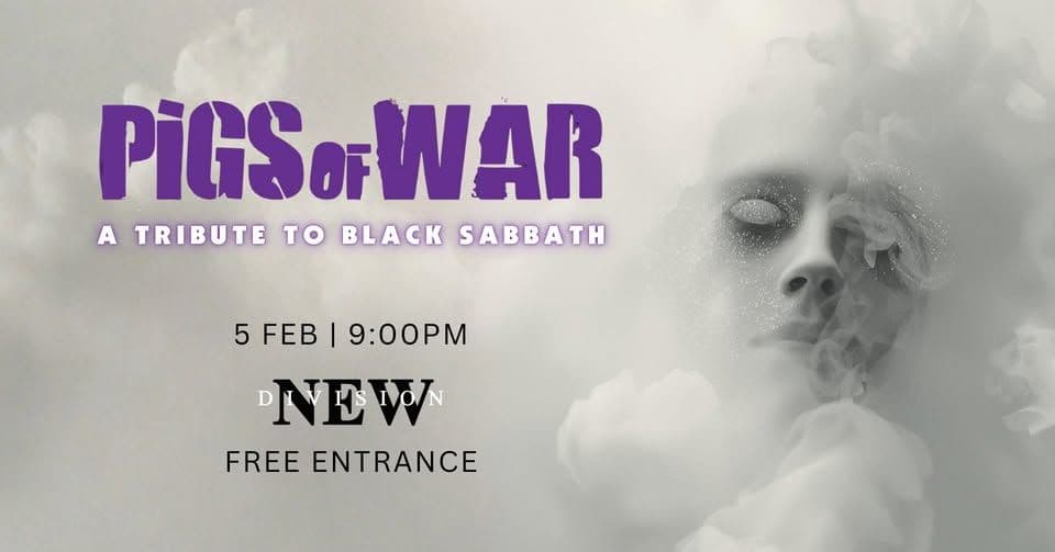 Pigs of War Live: Black Sabbath Tribute in Nicosia
