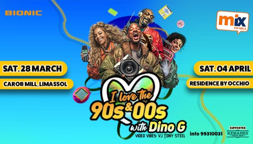 Mix FM’s I Love The 90s & 00s with Dino G! – Volume 14