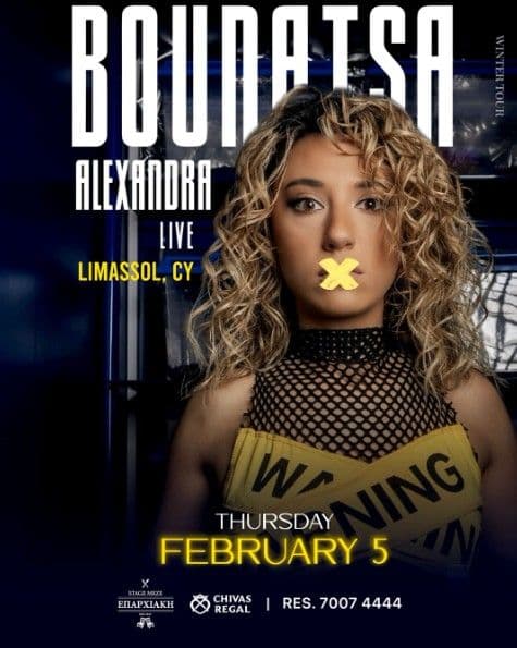 Alexandra Bounatsa: Live at Eparxiaki Limassol