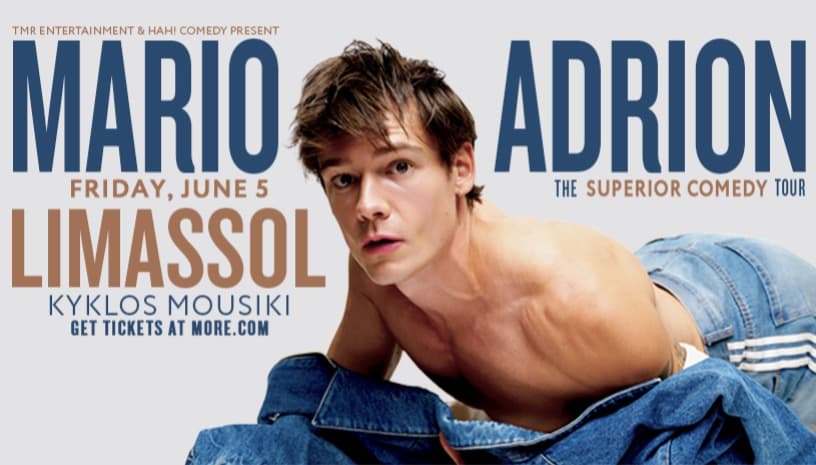 MARIO ADRION - THE SUPERIOR COMEDY TOUR - LIMASSOL