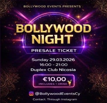 Bollywood Night: Duplex Club Nicosia 2026
