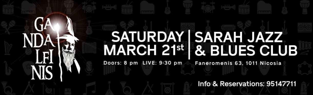 THE GANDALFINIS SOUL, JAZZ, FUNK NIGHT