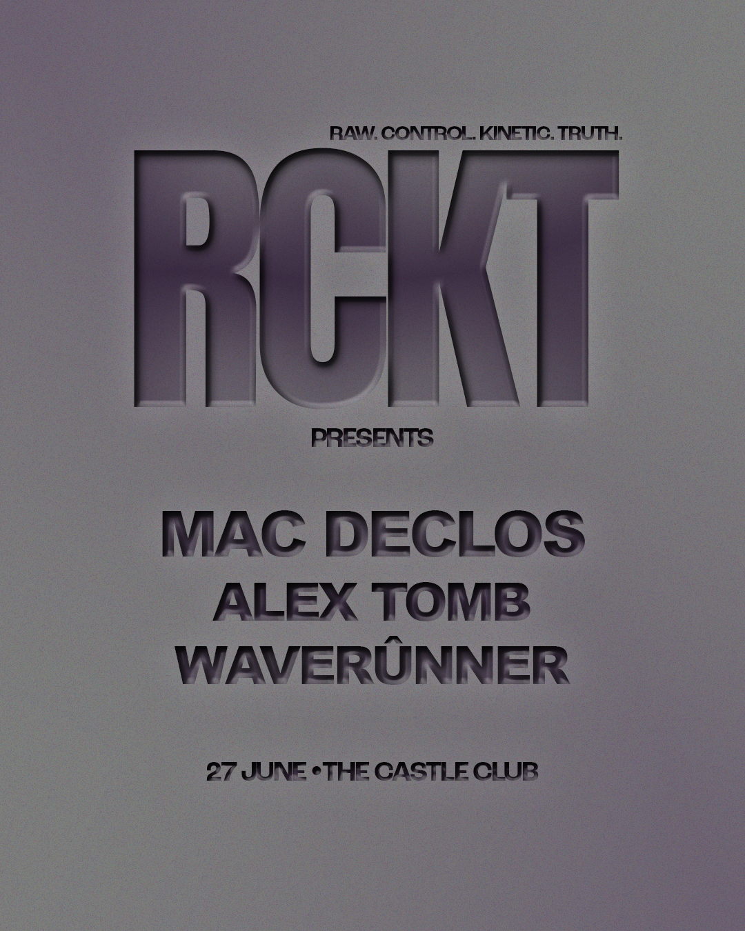 RCKT X The Castle Club