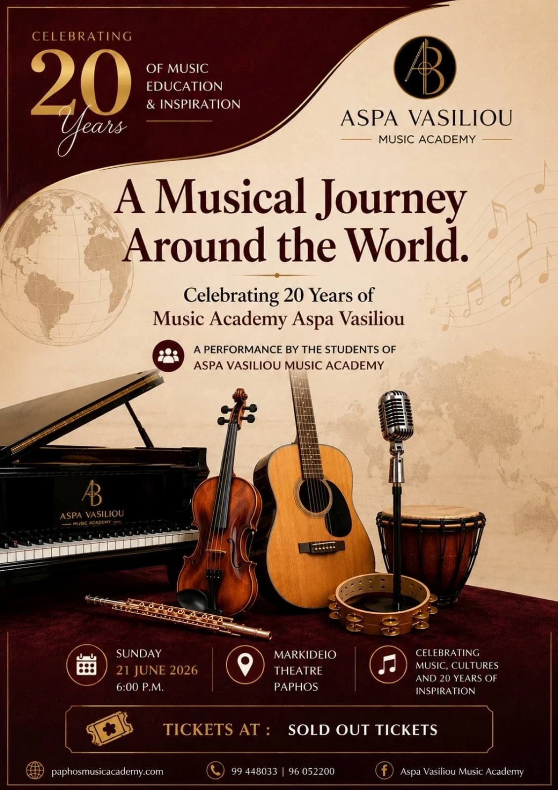 A MUSICAL JOURNEY AROUND THE WORLD