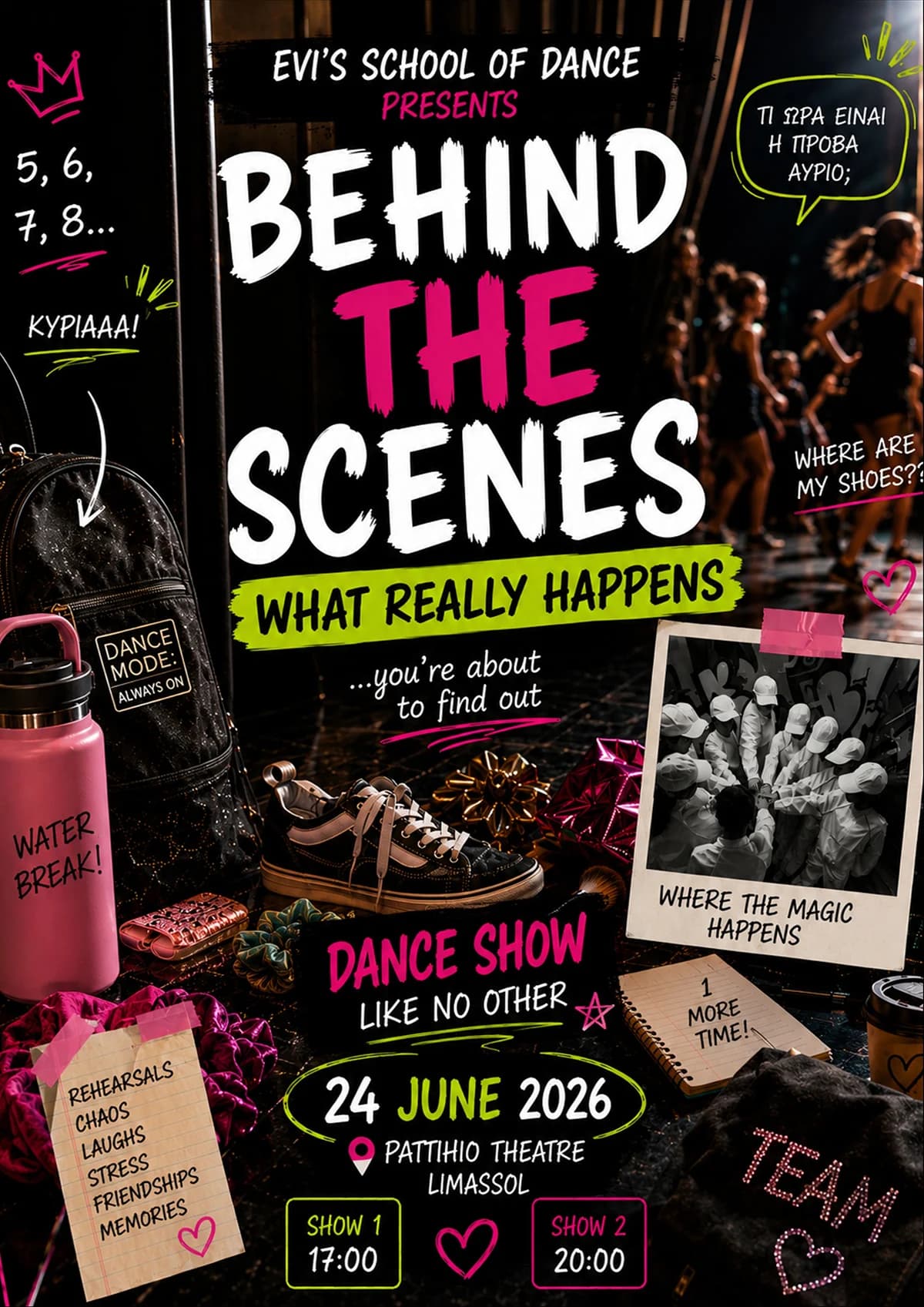 BEHIND THE SCENES