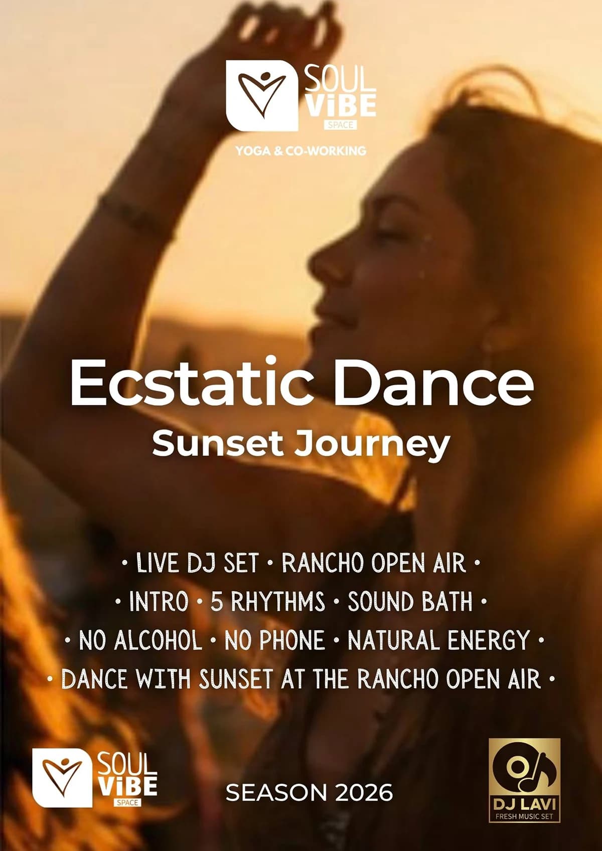 ECSTATIC DANCE SUNSET JOURNEY - Rancho Open Air