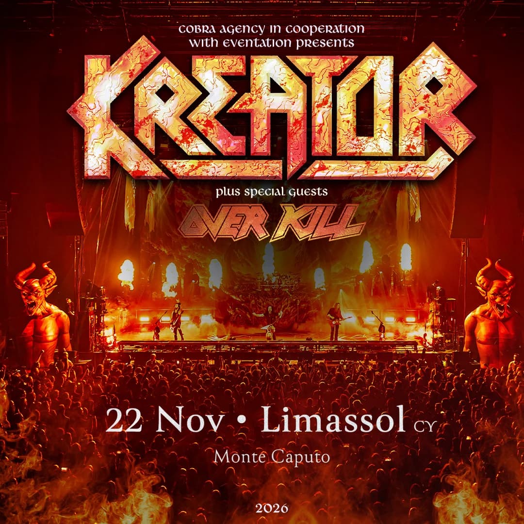 KREATOR with special guests OVERKILL