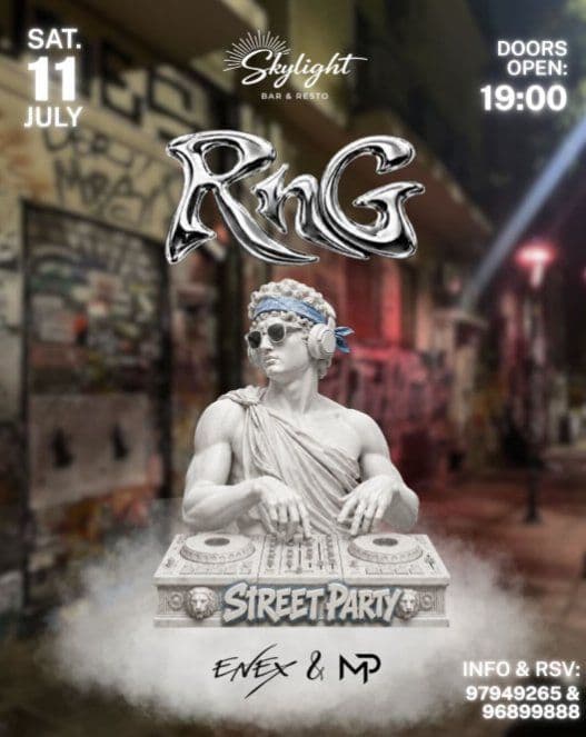RnG Street Party: Throwback Hits & DJ Night in Larnaca
