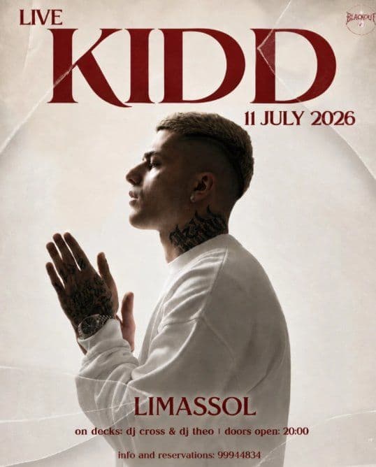 KIDD Live: First Ever Concert in Limassol