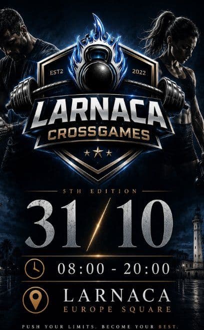 Larnaca CrossGames: International CrossFit Competition in Larnaca