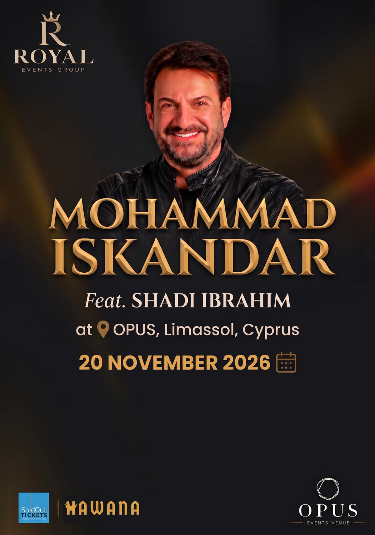 MOHAMAD ISKANDAR LIVE IN CYPRUS / محمد اسكندر في ليماسول، قبرص