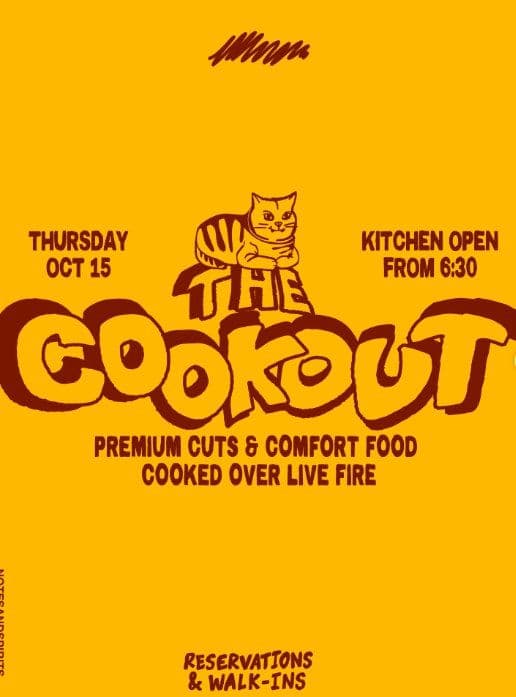The Cookout: Live Fire BBQ Night at Notes & Spirits, Nicosia