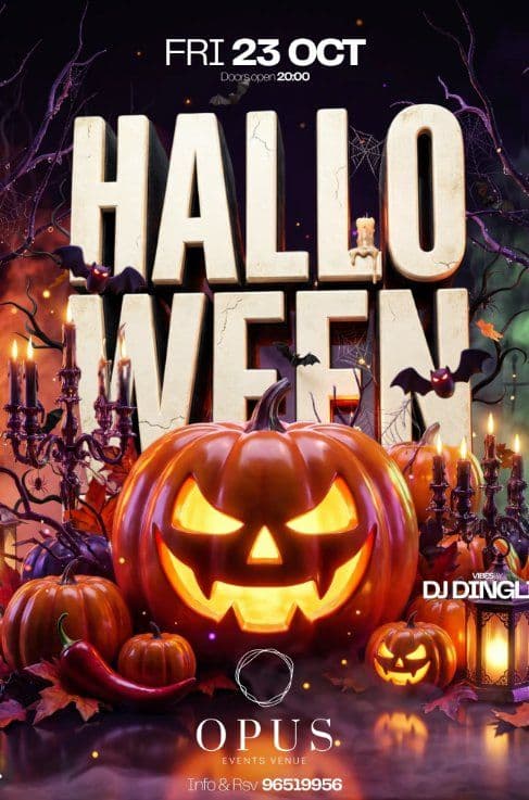 Spicy Island Halloween Edition: Costume Party at Opus Events Venue