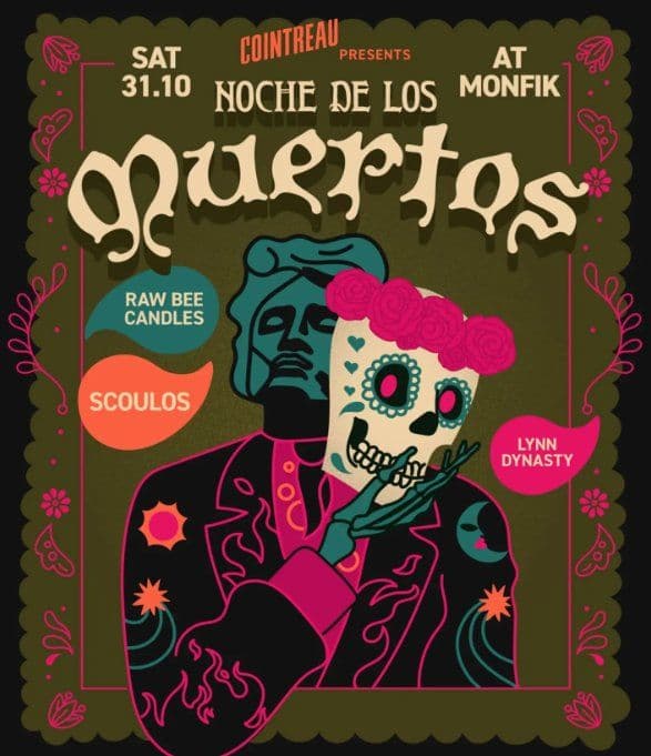 Noche de los Muertos: Halloween Party at Monfik Venue