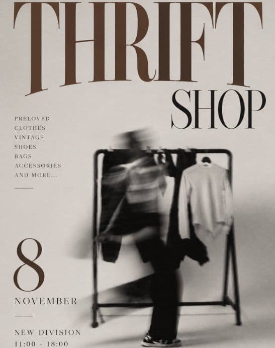 Thrift Shop: Preloved & Vintage Market at New Division, Nicosia