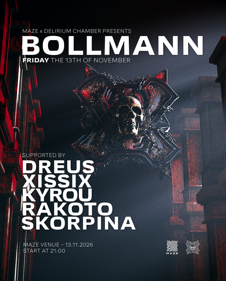 MAZE X DELIRIUM CHAMBER PRESENTS Bollmann