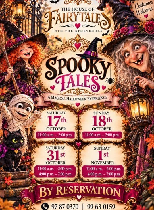 Spooky Tales: Magical Halloween Experience in Nicosia (31/10 16:00)