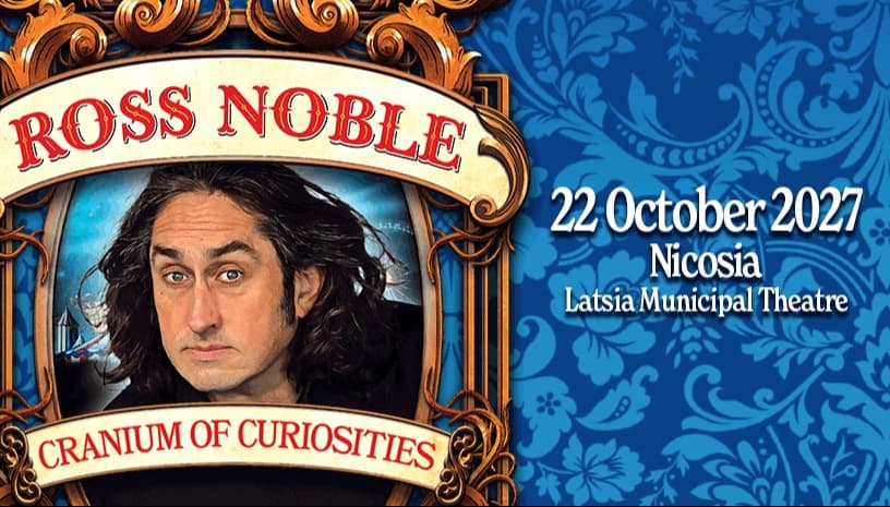 Ross Noble live in Cyprus | Εισιτήρια online! | More.com