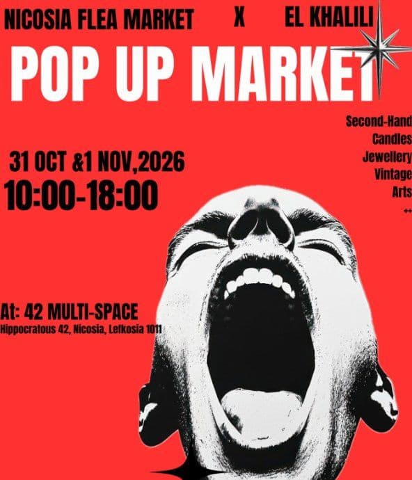 Nicosia Flea Market x El Khalili Pop Up Market in Nicosia